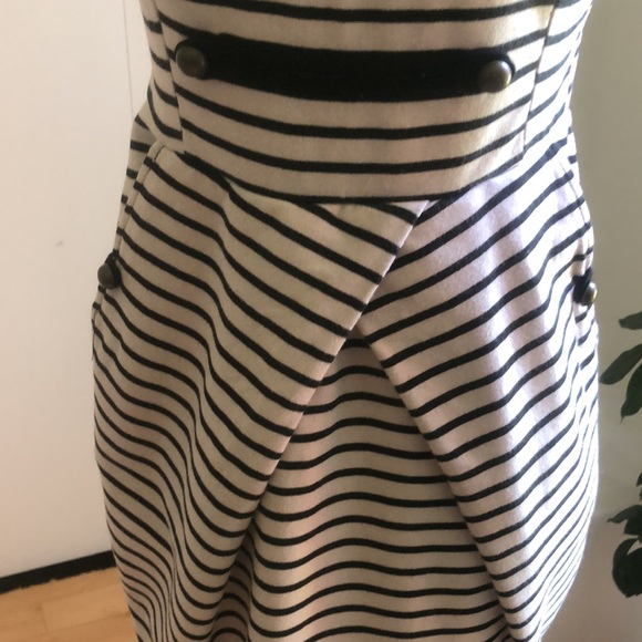 CALVIN KLEIN Military Style Strapless Mini Dress - Picture 3 of 8